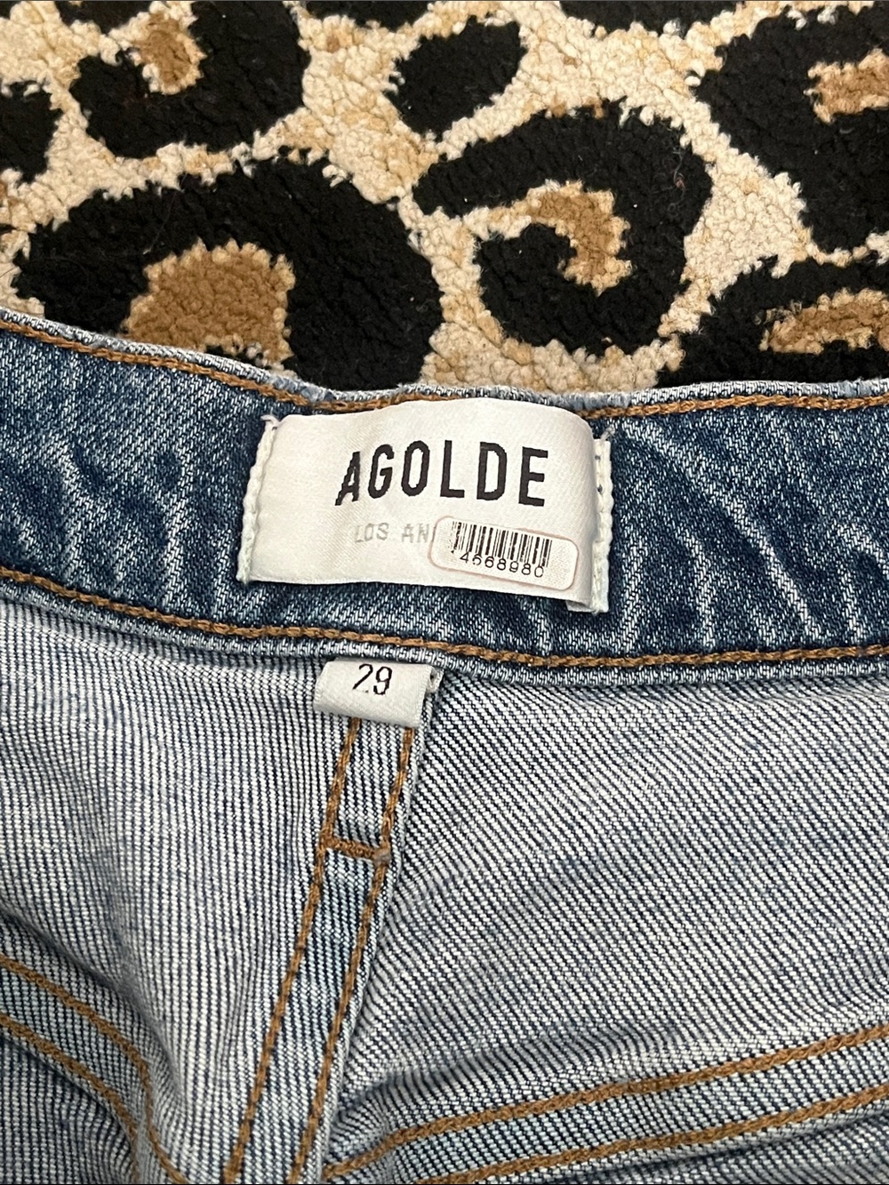 S26 Agolde Riley Jeans - Picture 4 of 6